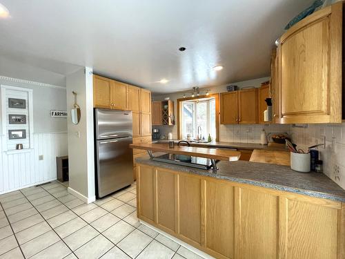 3164 Heddle Road, Nelson, BC - Indoor Photo Showing Kitchen With Double Sink