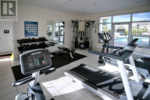 #205 -6 Anchorage Cres, Collingwood, ON - Indoor Photo Showing Gym Room