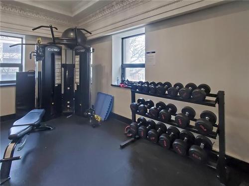 112 King Street E|Unit #606, Hamilton, ON - Indoor Photo Showing Gym Room