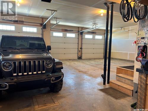29 Pape Drive, Humboldt Lake, SK - Indoor Photo Showing Garage