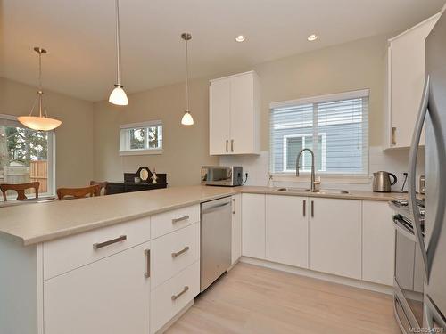 6554 Steeple Chase, Sooke, BC - Indoor Photo Showing Kitchen With Double Sink With Upgraded Kitchen