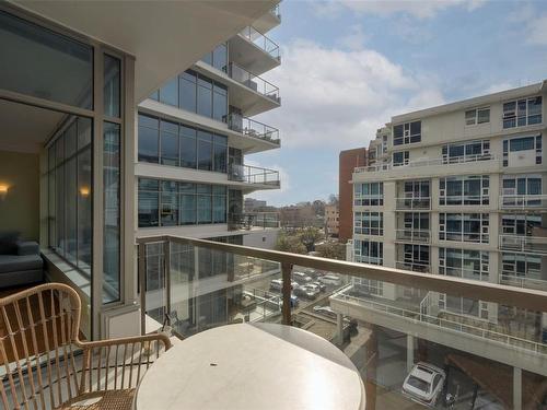 501-845 Yates St, Victoria, BC - Outdoor With Balcony With Exterior