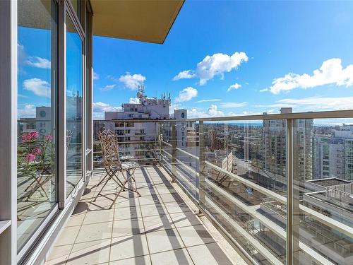 1901-707 Courtney St, Victoria, BC - Outdoor With Balcony With View