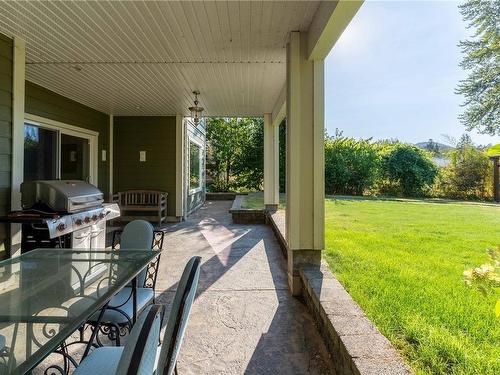 375 Point Ideal Dr, Lake Cowichan, BC - Outdoor With Deck Patio Veranda With Exterior