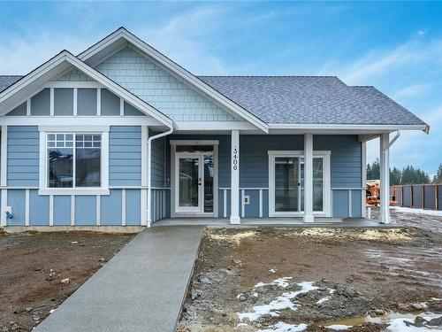 3406 Nikkei Pl, Cumberland, BC - Outdoor With Deck Patio Veranda With Facade