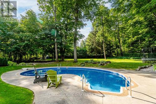 8 Royal Oak Dr, Barrie, ON - Outdoor With In Ground Pool With Backyard