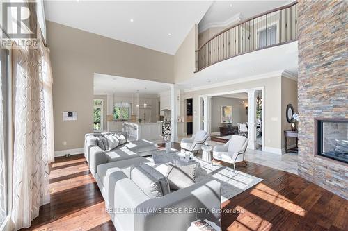 7030 Walkers Line, Milton, ON - Indoor With Fireplace