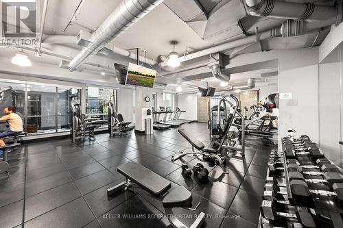 #1710 -1 Scott St, Toronto, ON - Indoor Photo Showing Gym Room