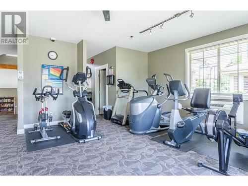 3733 Casorso Road Unit# 418, Kelowna, BC - Indoor Photo Showing Gym Room