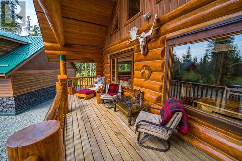4730 Pine Ridge Way, Logan Lake, BC - Outdoor With Deck Patio Veranda With Exterior