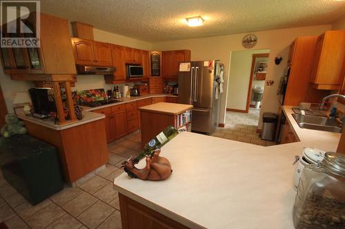 4301 Mclean Creek Road, Okanagan Falls, BC - Indoor Photo Showing Kitchen With Double Sink