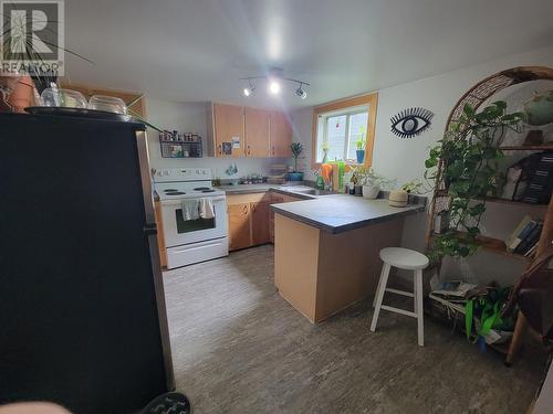 130 Bouchie Street, Quesnel, BC - Indoor Photo Showing Kitchen With Double Sink