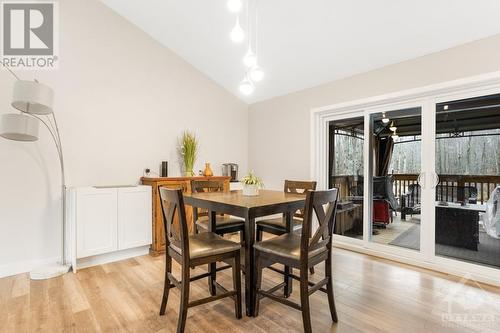 1410 Du Golf Road, Clarence Creek, ON - Indoor Photo Showing Dining Room