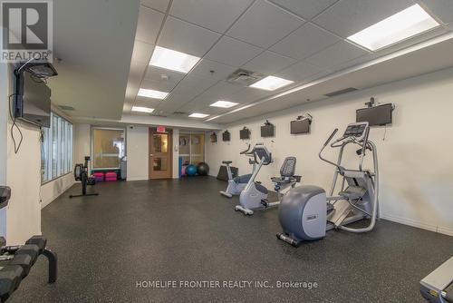 804 - 242 Rideau Street, Ottawa, ON - Indoor Photo Showing Gym Room