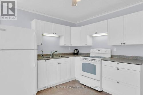 136 St Lawrence Street E, Madoc, ON - Indoor Photo Showing Kitchen With Double Sink