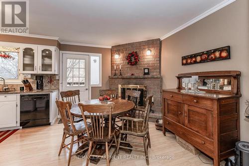 1503 Kenilworth Cres, Oakville, ON - Indoor Photo Showing Dining Room With Fireplace