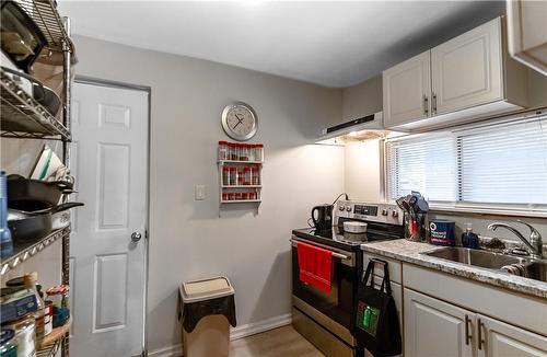 275 Dunsmure Road, Hamilton, ON - Indoor Photo Showing Kitchen With Double Sink