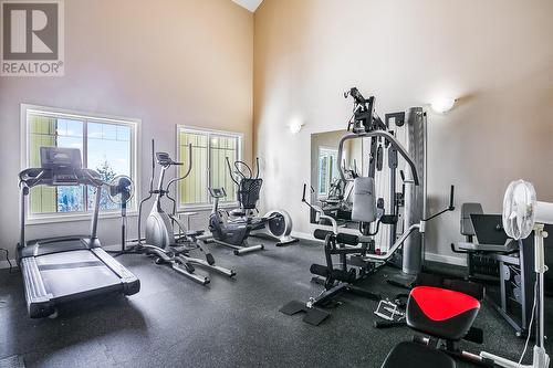 2120 Shannon Ridge Drive Unit# 111, West Kelowna, BC - Indoor Photo Showing Gym Room
