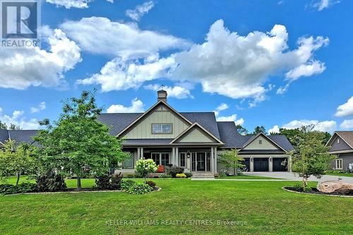 34 Georgian Grande Dr, Oro-Medonte, ON - Outdoor With Deck Patio Veranda With Facade