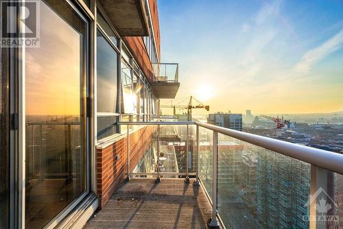 179 George Street Unit#2109, Ottawa, ON - Outdoor With Balcony With View With Exterior
