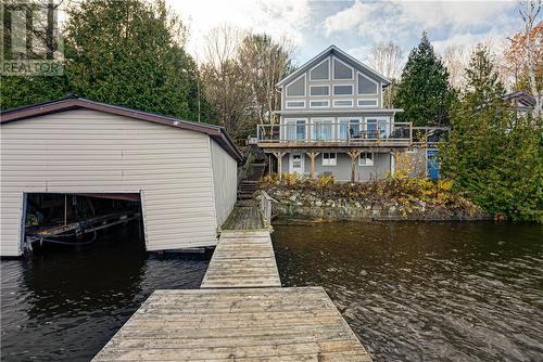 5 Sedgwick, Alban, ON - Outdoor With Body Of Water With Deck Patio Veranda