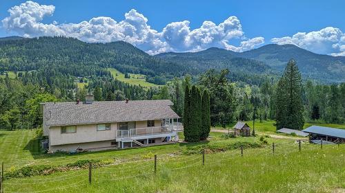 1609 Highway 3B, Fruitvale, BC - Outdoor With Deck Patio Veranda With View