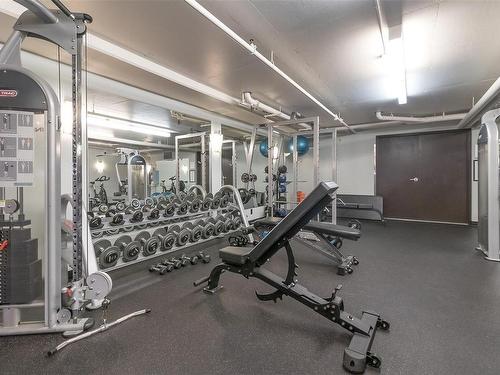 A216(Sept)-810 Humboldt St, Victoria, BC - Indoor Photo Showing Gym Room