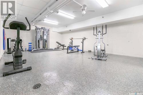 401 4045 Rae Street, Regina, SK - Indoor Photo Showing Gym Room