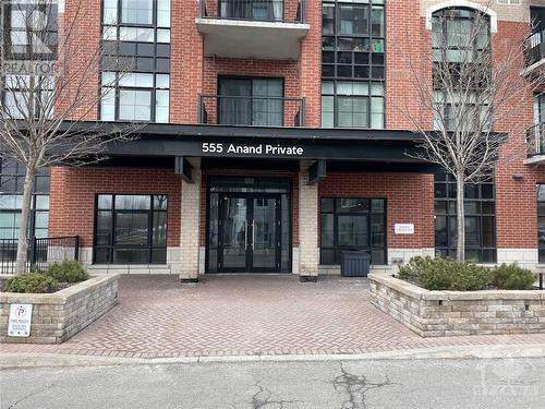 555 Anand Private Unit#205, Ottawa, ON - Outdoor With Balcony With Facade