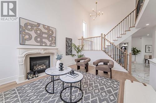 518 Spruce Needle Court, Oakville, ON - Indoor With Fireplace