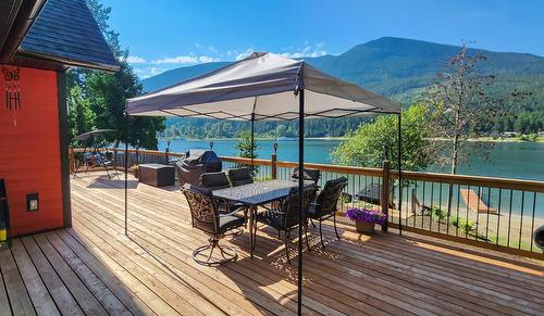 7606 Highway 3A, Balfour, BC - Outdoor With Body Of Water With Deck Patio Veranda