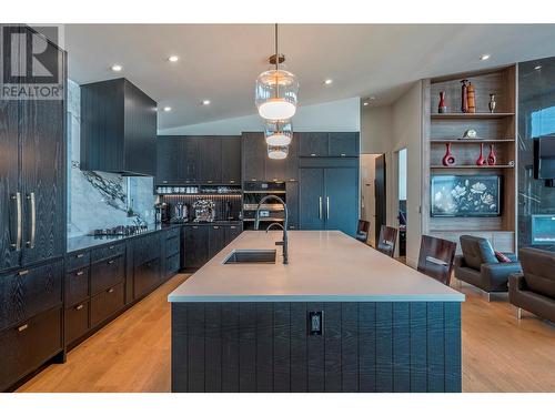 132 Sunset Boulevard, Vernon, BC - Indoor Photo Showing Kitchen With Upgraded Kitchen