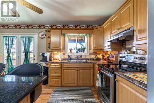 40 Homesteads Drive, Tilbury, ON - Indoor Photo Showing Kitchen With Double Sink