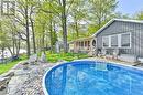 131 D North Shore Lane, Madoc, ON  - Outdoor With Above Ground Pool 
