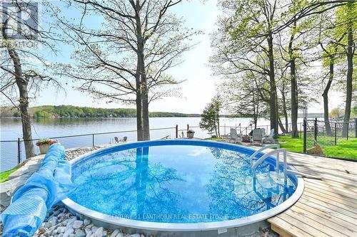 131 D North Shore Lane, Madoc, ON - Outdoor With Above Ground Pool