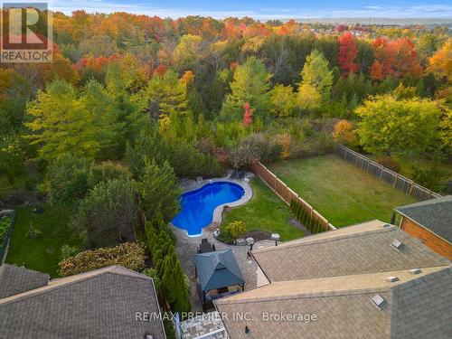 66 Benville Cres, Aurora, ON - Outdoor With In Ground Pool With View