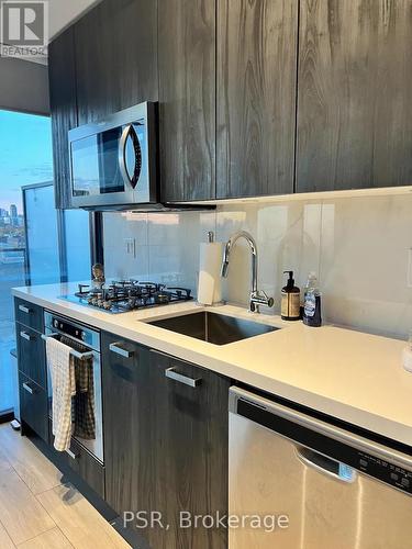 1109 - 458 Richmond Street W, Toronto, ON - Indoor Photo Showing Kitchen With Upgraded Kitchen