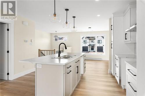 98 Ernest Street, Dieppe, NB - Indoor Photo Showing Kitchen With Double Sink With Upgraded Kitchen