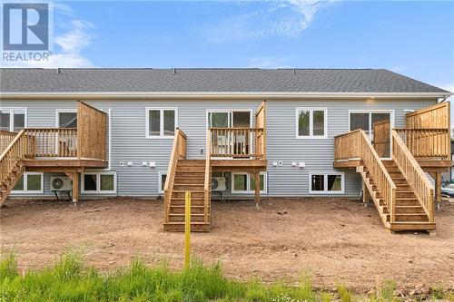 98 Ernest Street, Dieppe, NB - Outdoor With Deck Patio Veranda