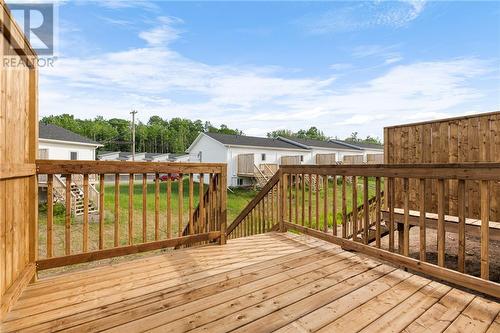 98 Ernest Street, Dieppe, NB - Outdoor With Deck Patio Veranda With Exterior