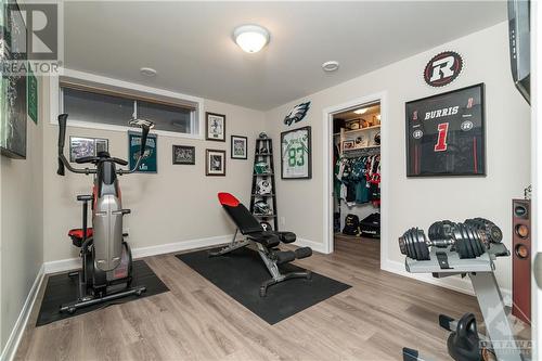 76 Duncanville Street, Russell, ON - Indoor Photo Showing Gym Room
