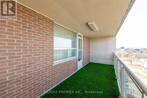 1108 - 49 Silverstone Drive, Toronto, ON - Outdoor With Balcony With Exterior