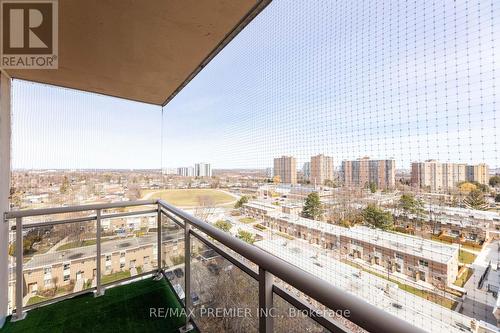 1108 - 49 Silverstone Drive, Toronto, ON - Outdoor With Balcony With View