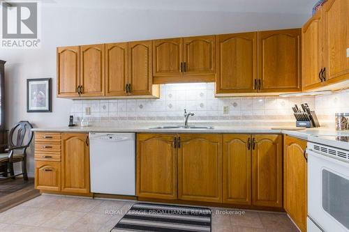 305 - 56 Tripp Boulevard, Quinte West, ON - Indoor Photo Showing Kitchen With Double Sink