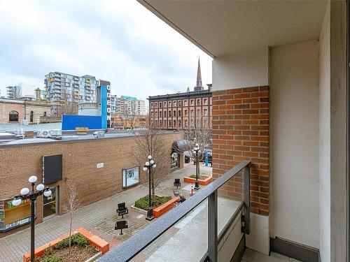 203-728 Yates St, Victoria, BC - Outdoor With Balcony With Exterior