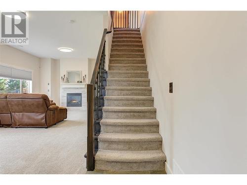 1007 Aurora Heights, West Kelowna, BC - Indoor With Fireplace