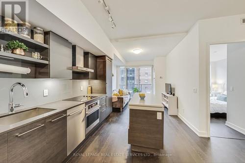407 - 1030 King Street W, Toronto, ON - Indoor Photo Showing Kitchen With Upgraded Kitchen