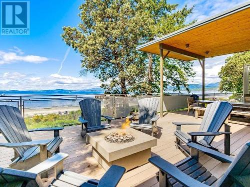 2924 Malaspina Promenade, Savary Island, BC - Outdoor With Body Of Water With Deck Patio Veranda With View