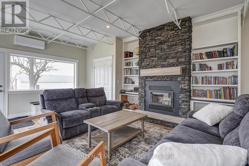 53579 Calton Line, Bayham, ON - Indoor Photo Showing Living Room With Fireplace