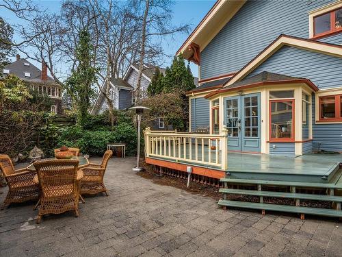 1023 St. Charles St, Victoria, BC - Outdoor With Deck Patio Veranda